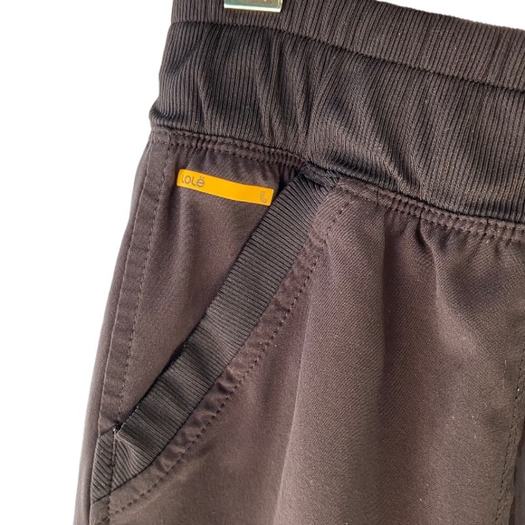 Lolë black stretch lightweight joggers track pants - Picture 3 of 8